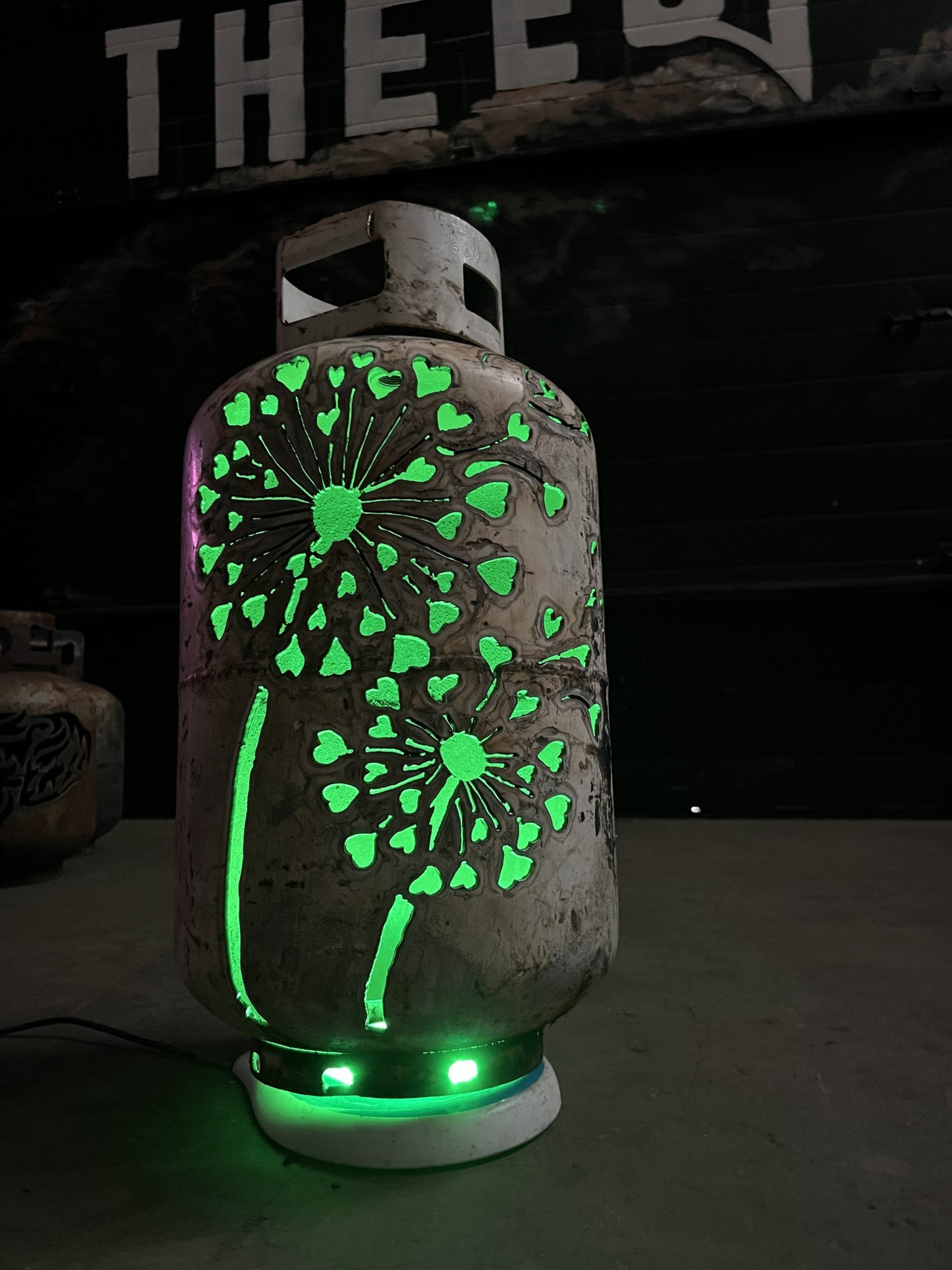 30lb Upcycled Patio Lantern, Make A Wish