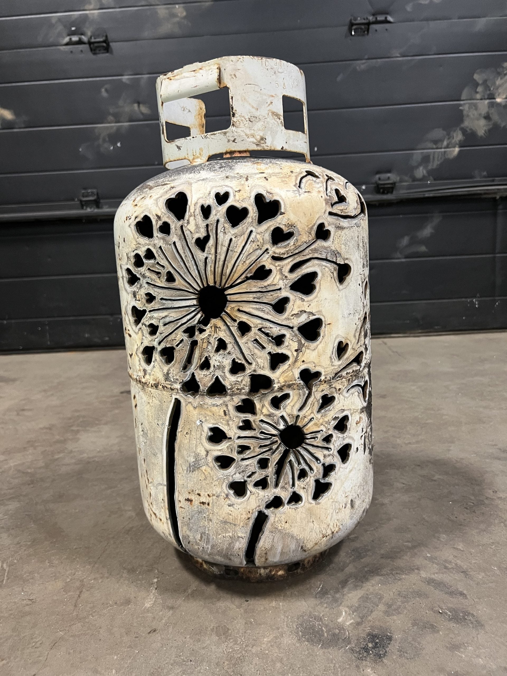 30lb Upcycled Patio Lantern, Make A Wish