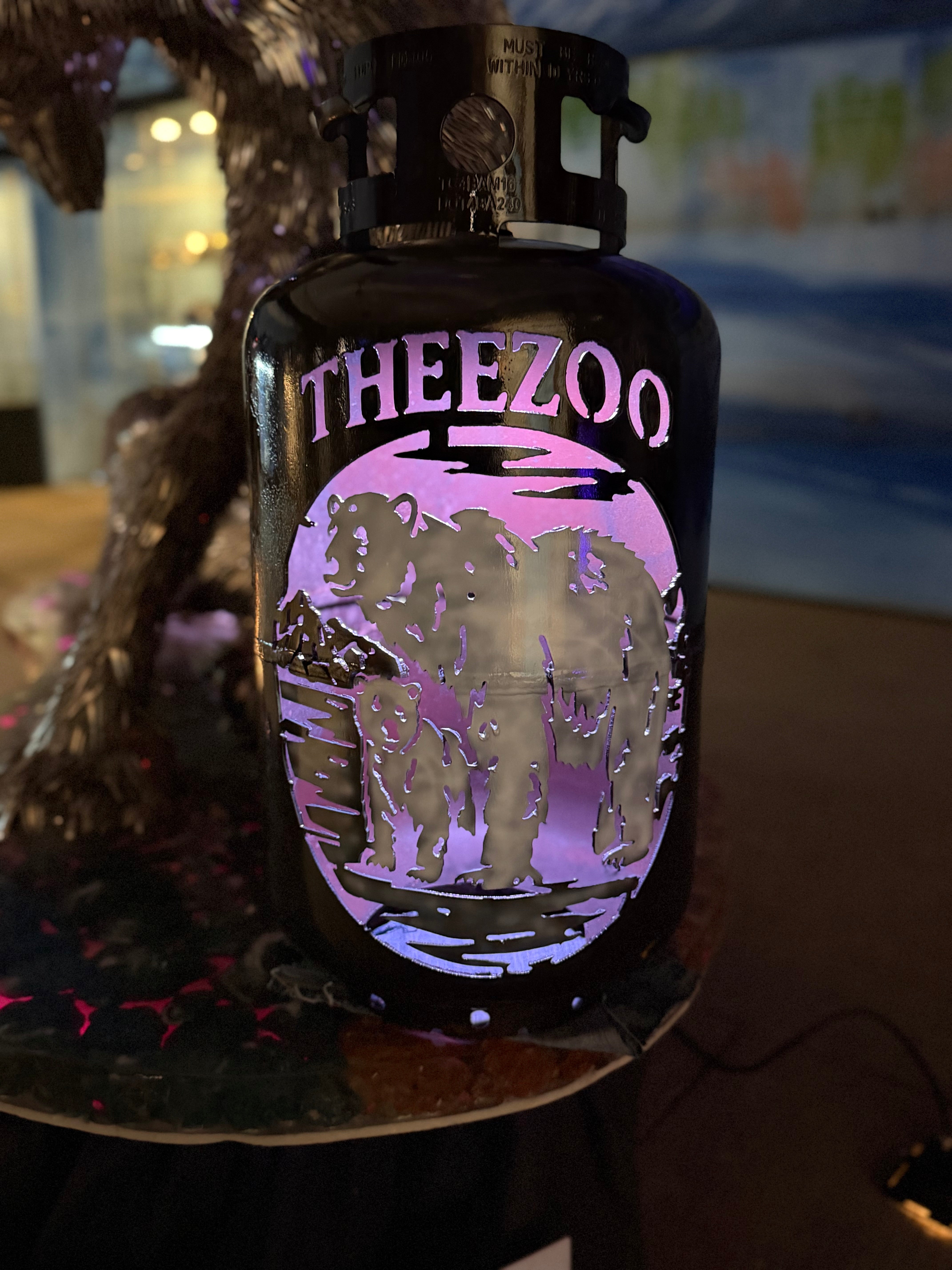 TheeZoo Custodian Lantern — Misty & Whitehorse