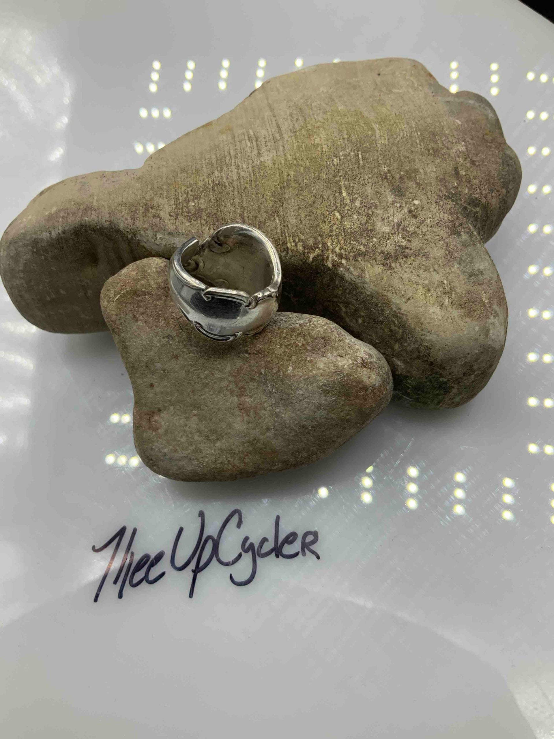 Ring 11 - 1847 Rogers Bros Silver Plated Custom Ring - Size 5