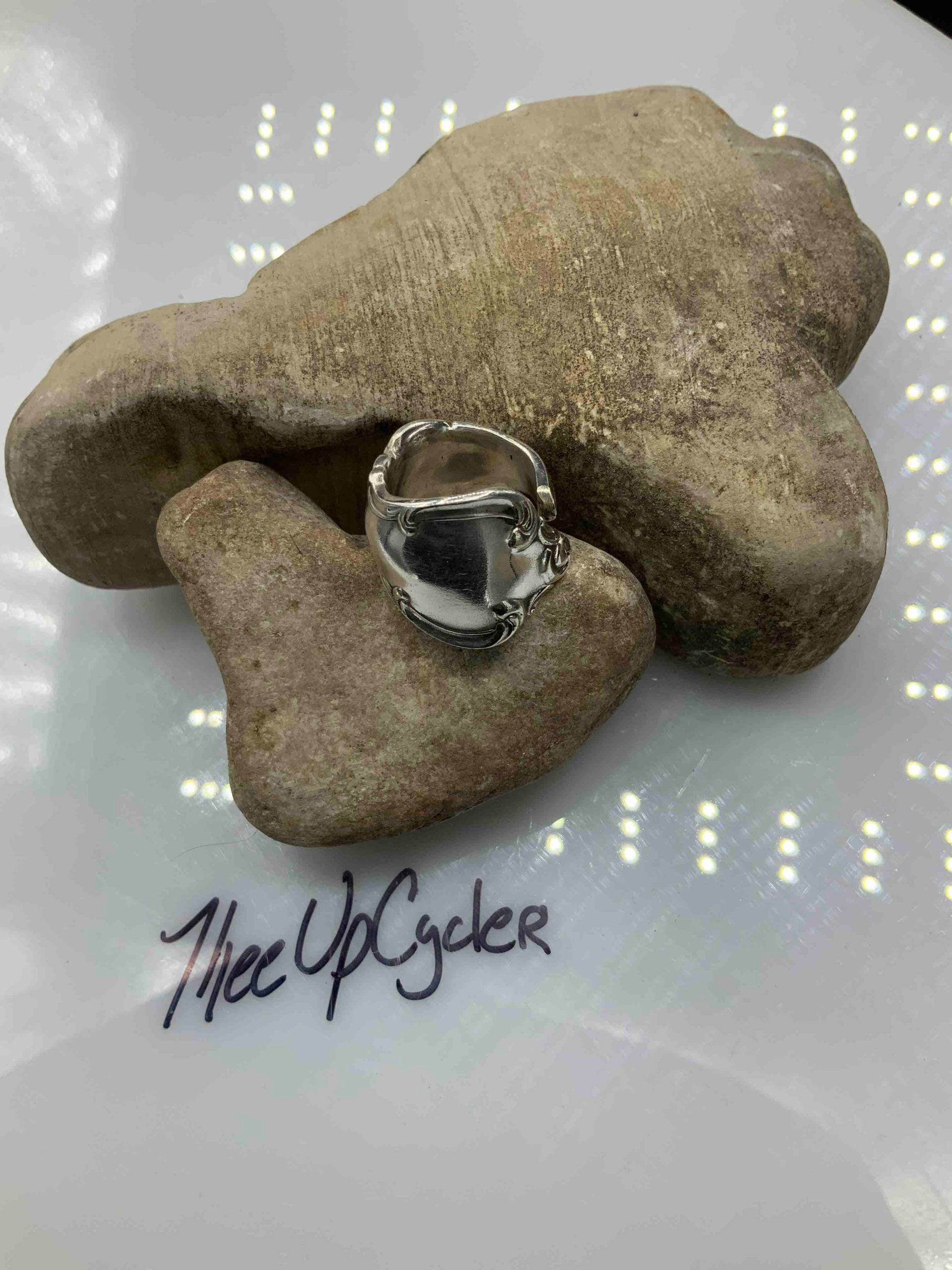 Ring 11 - 1847 Rogers Bros Silver Plated Custom Ring - Size 5