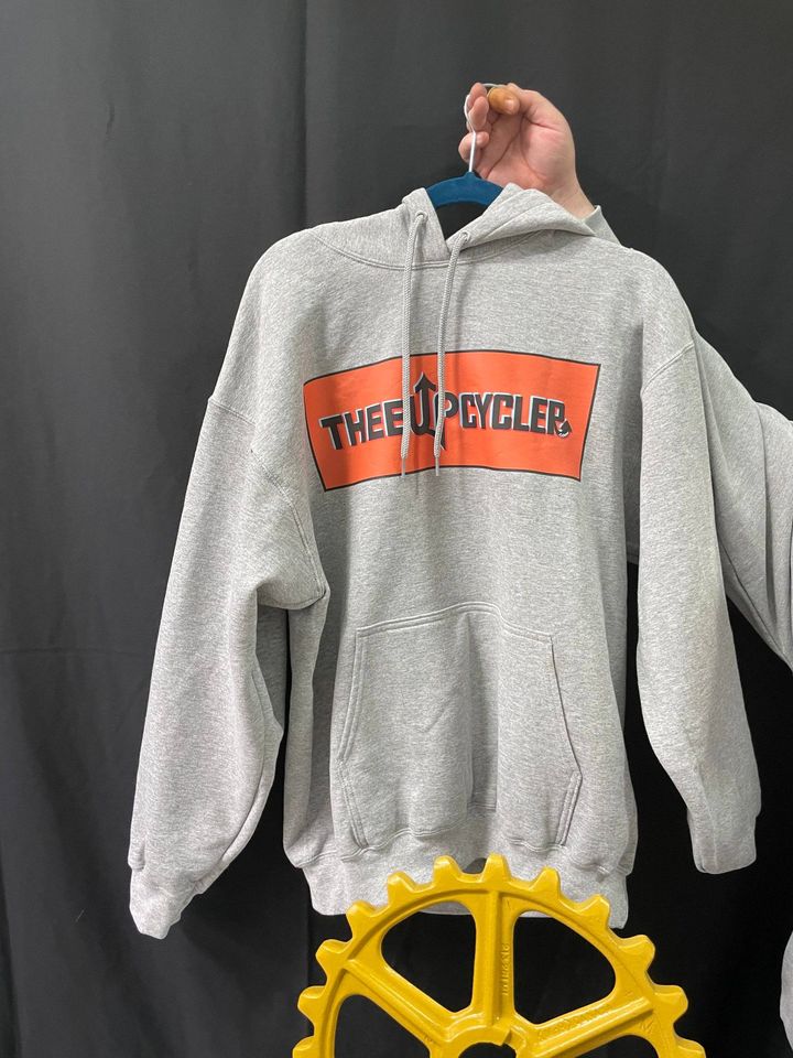 Swag, Hoodie, TheeUpCycler Premium Grey