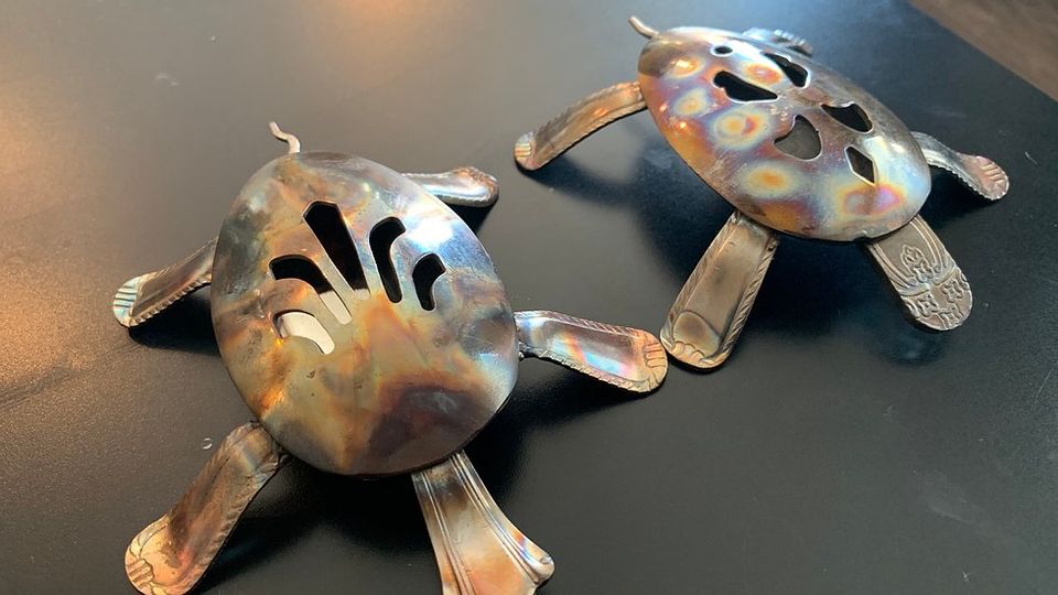TheeUpCycled Art, Simple Turtle