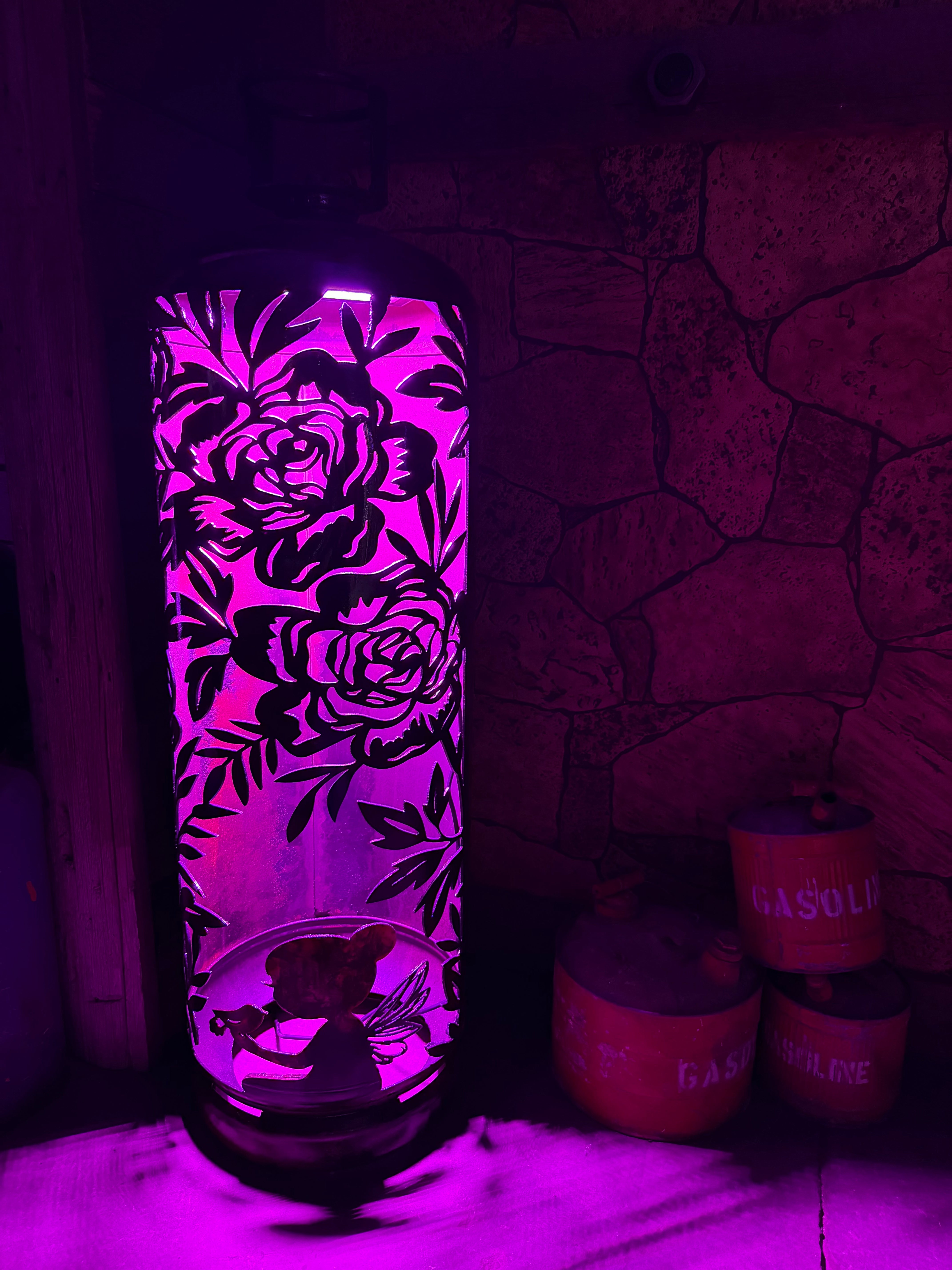 100lb Upcycled Patio Lantern, *Enchanted Fairy
