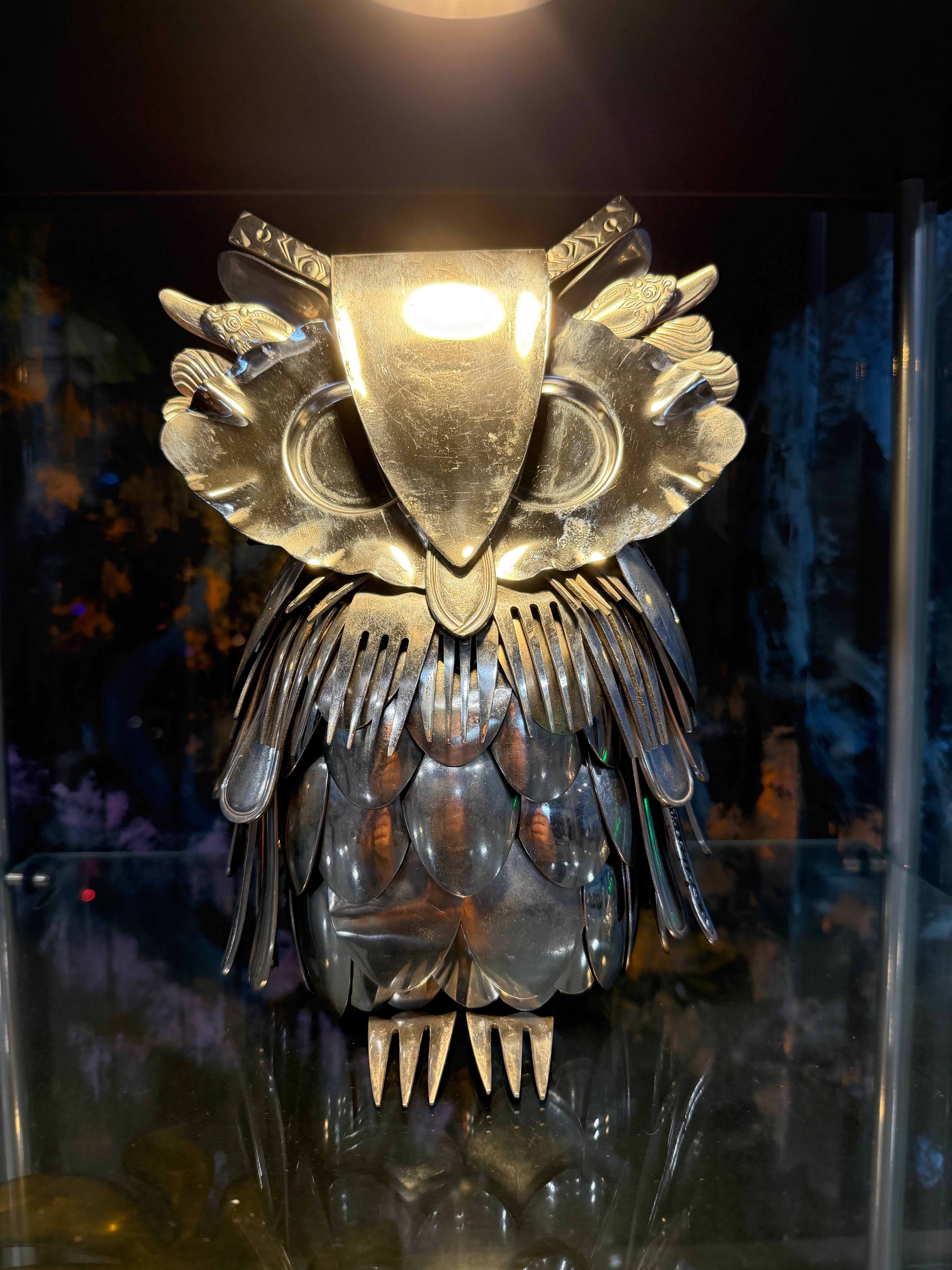 TheeUpCycled Art, Campbell Owl (Soups Brother)