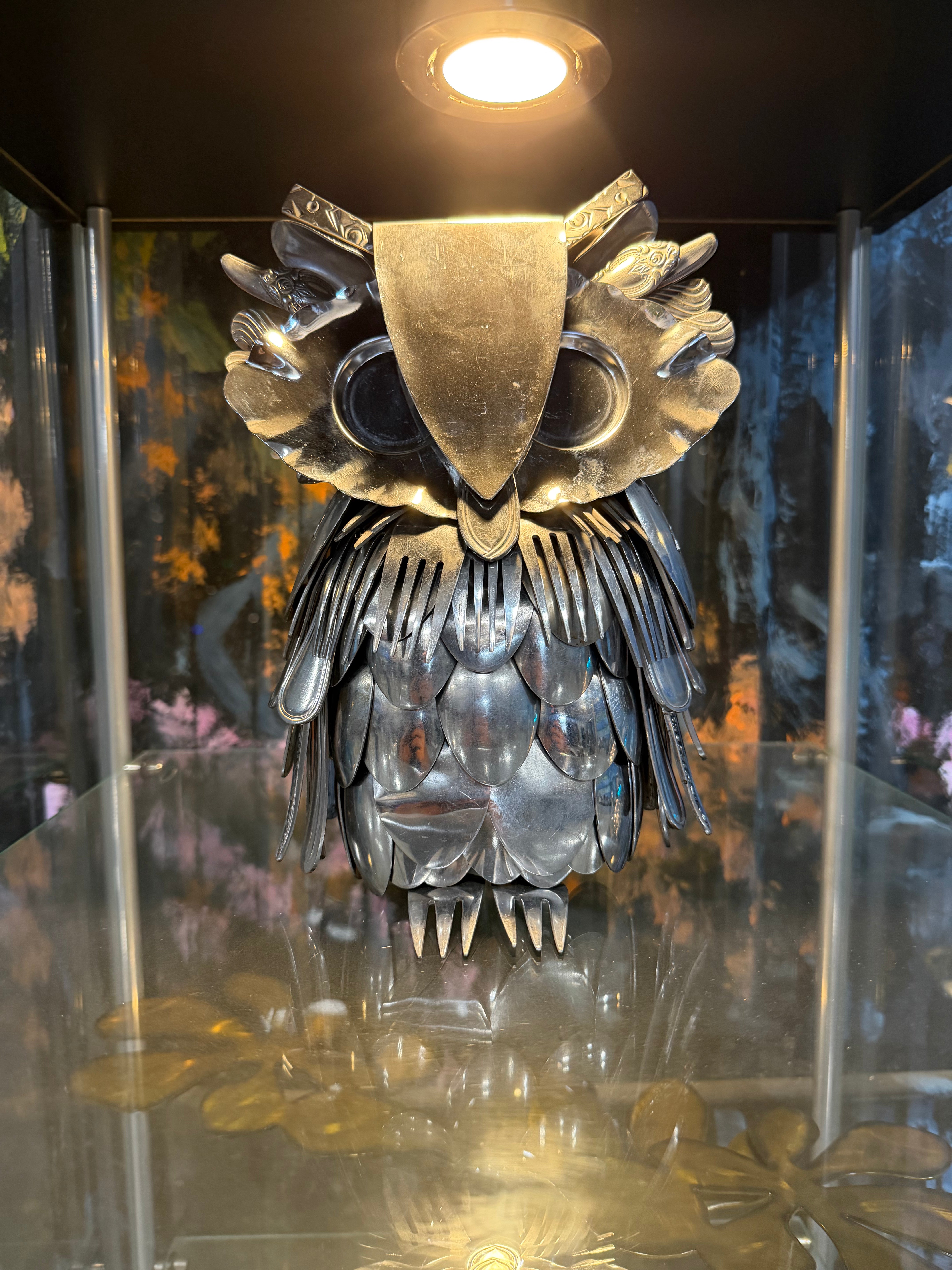 TheeUpCycled Art, Campbell Owl (Soups Brother)