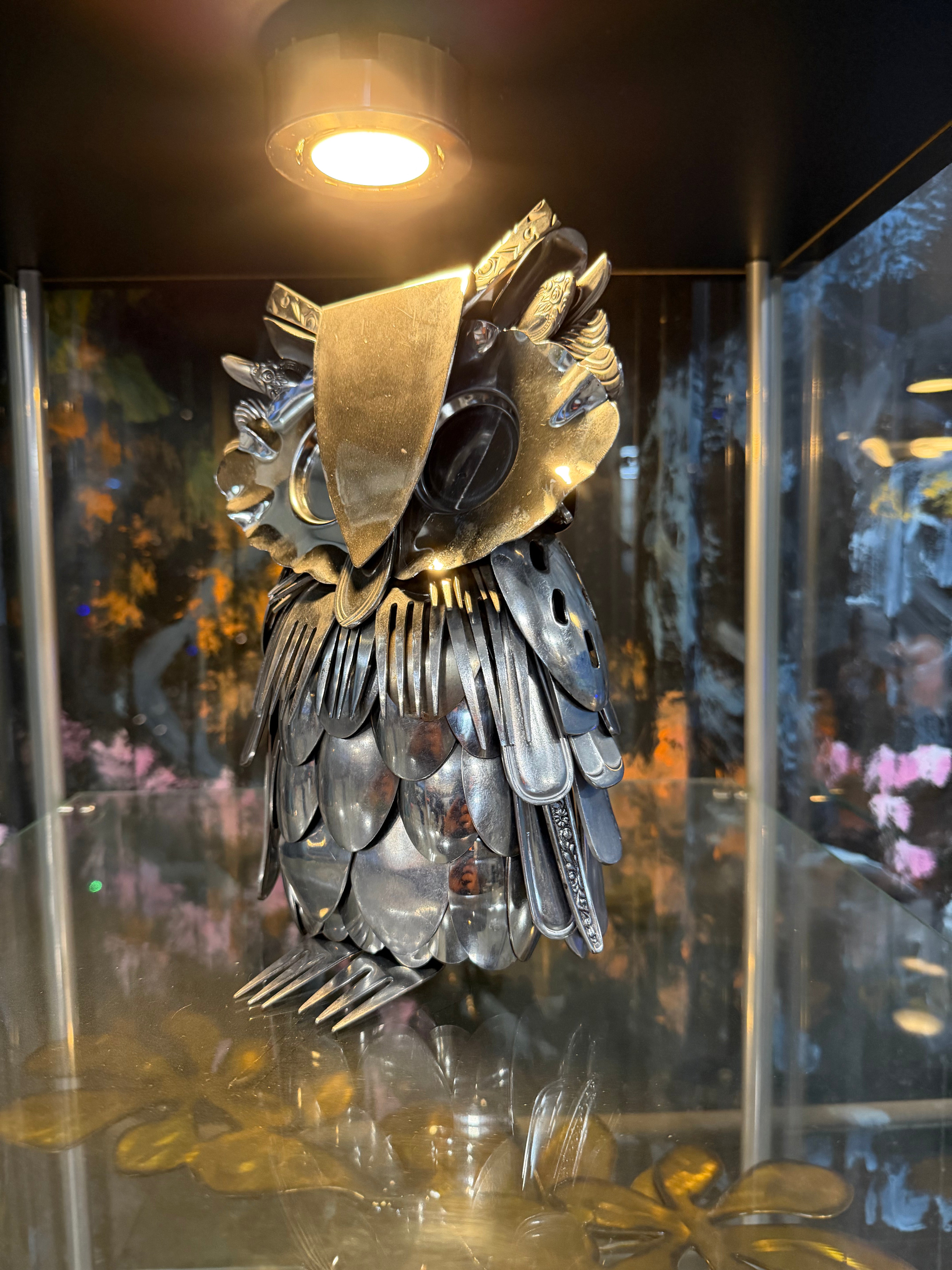 TheeUpCycled Art, Campbell Owl (Soups Brother)