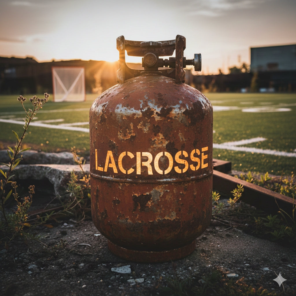 Custom, 30lb/20lb Upcycled Patio Lantern, Sports Team Logo