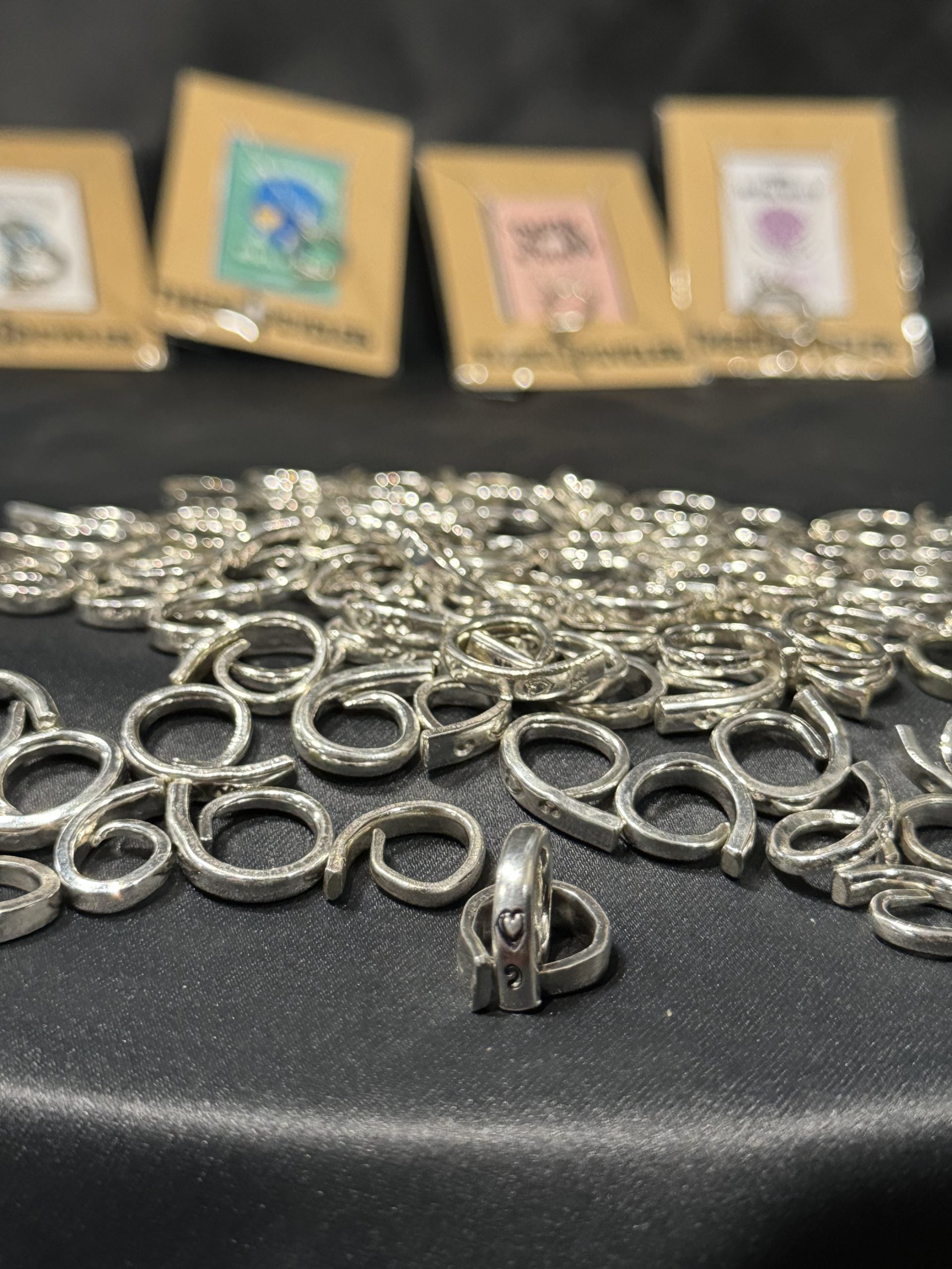 Mental Health, Necklace, Heart Semicolon