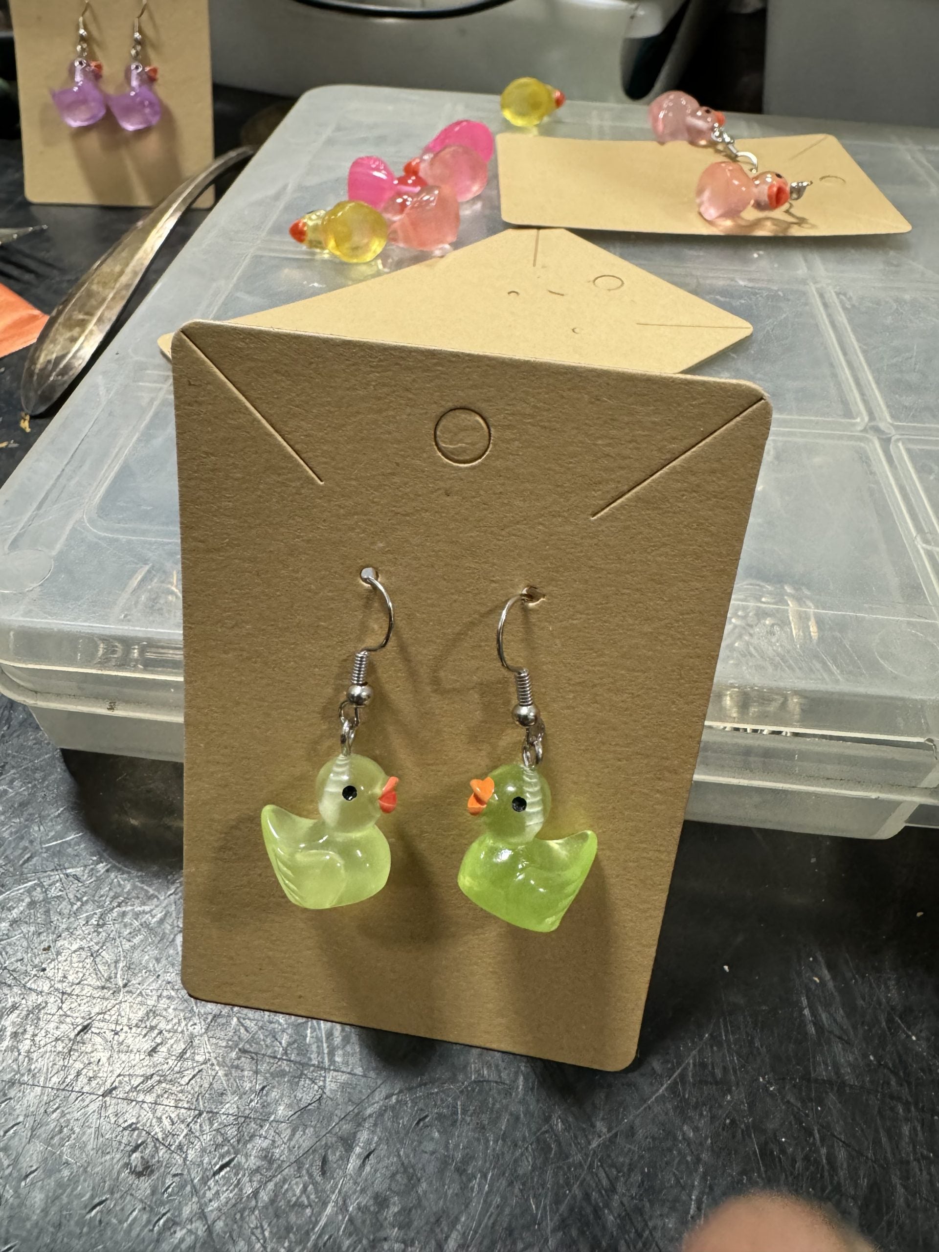 Jewelry, Earrings, Drakes Duckling