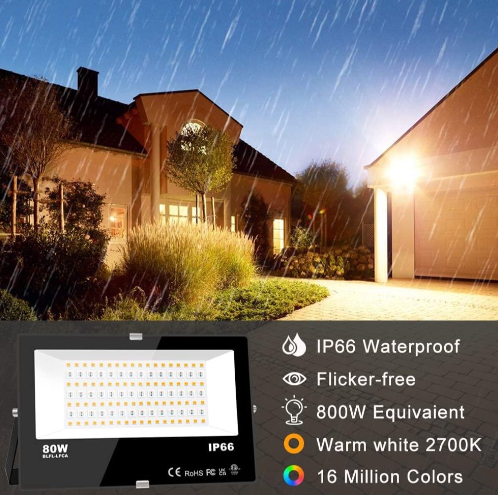 Light, Super-D-Duper Juiced LED 80W with Bluetooth *100lb Lanterns Only*