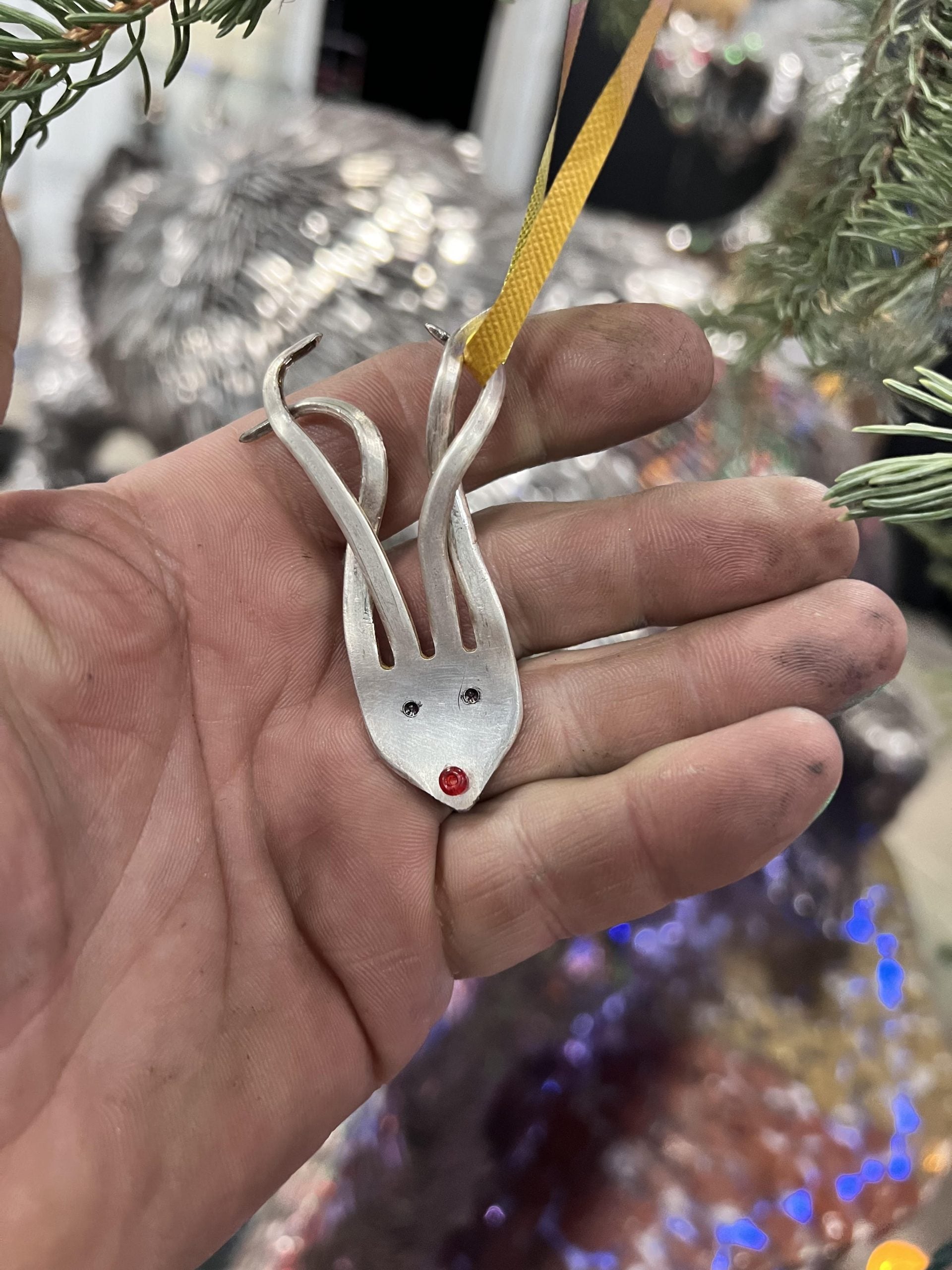 Quick Grab, Tree Ornament, Rudolph