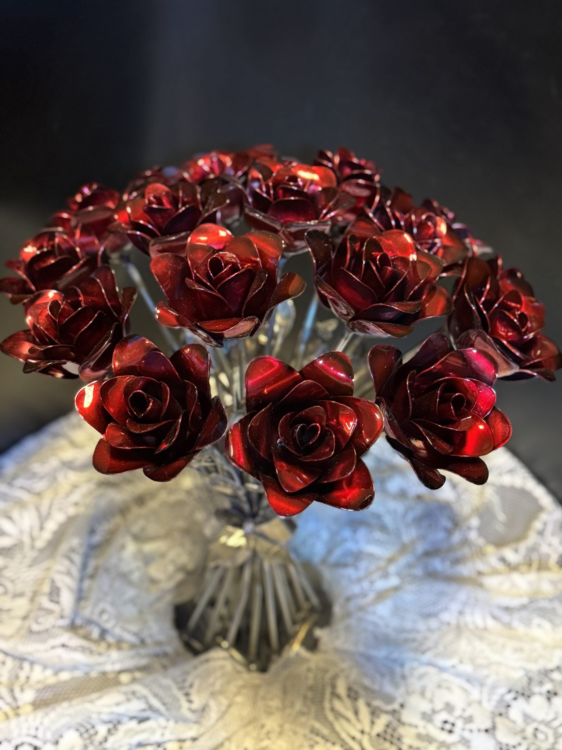 Flower, Bouquet, 18 Roses