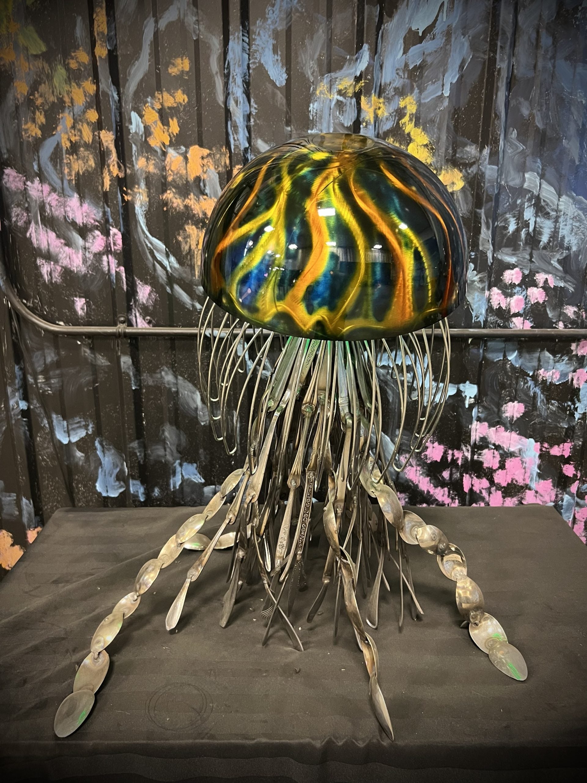TheeUpCycled Art, Jellyfish