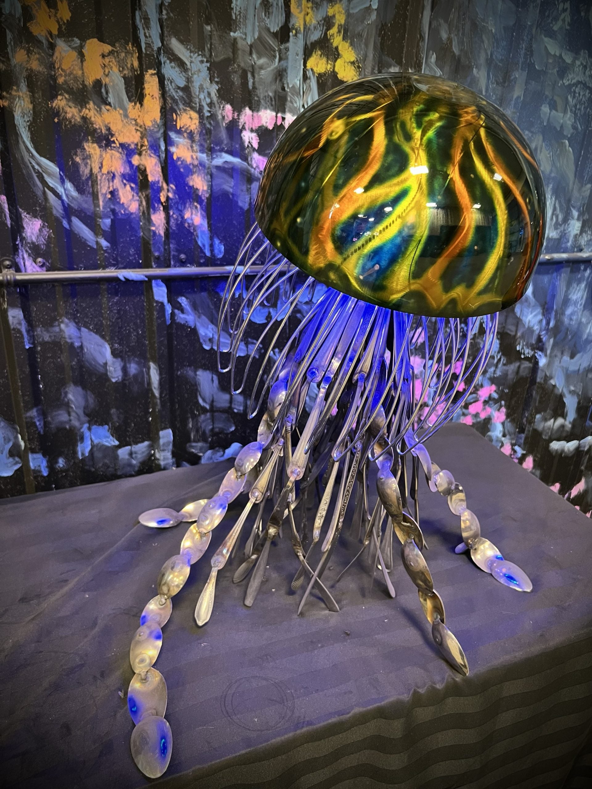 TheeUpCycled Art, Jellyfish