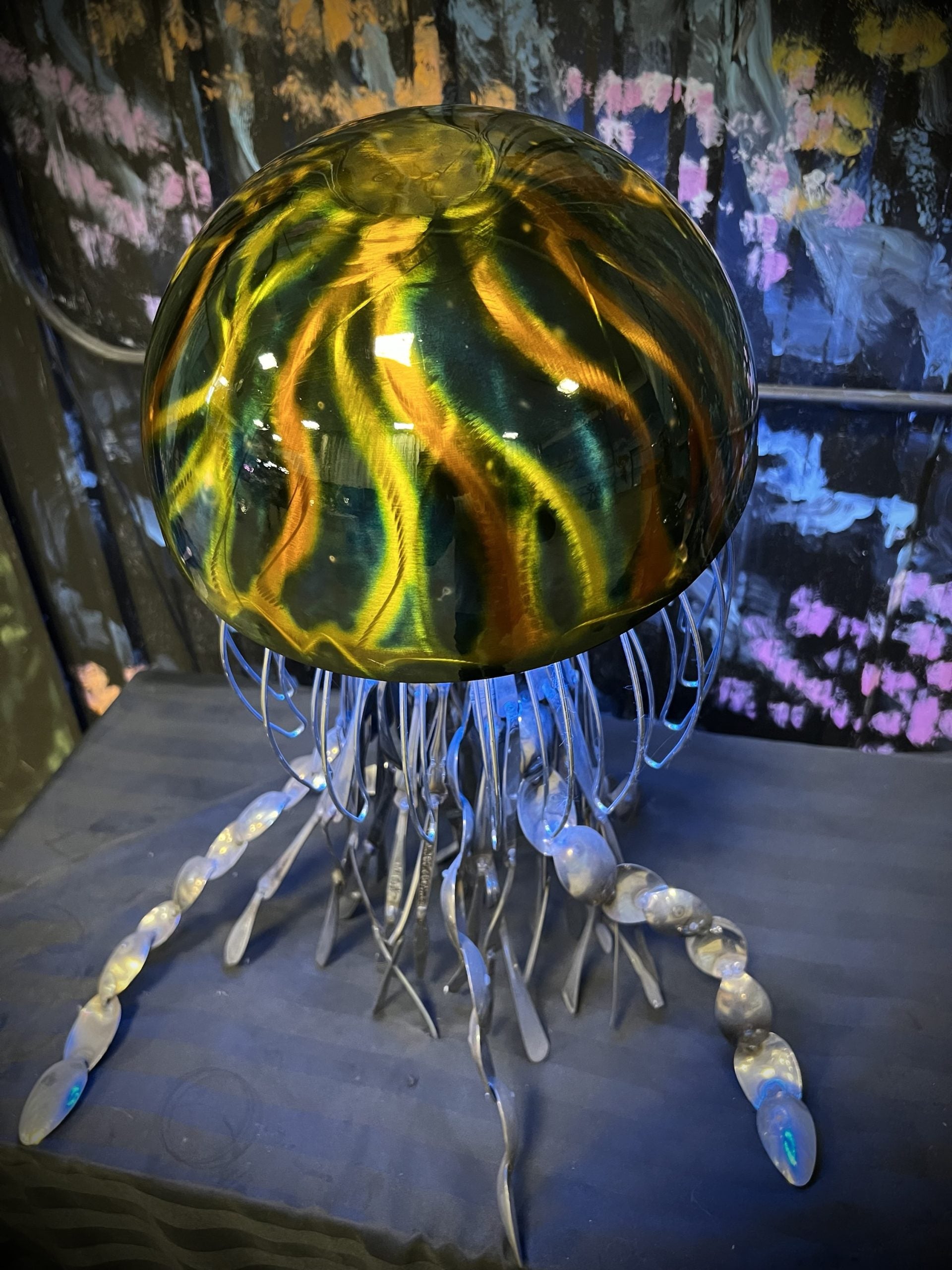 TheeUpCycled Art, Jellyfish