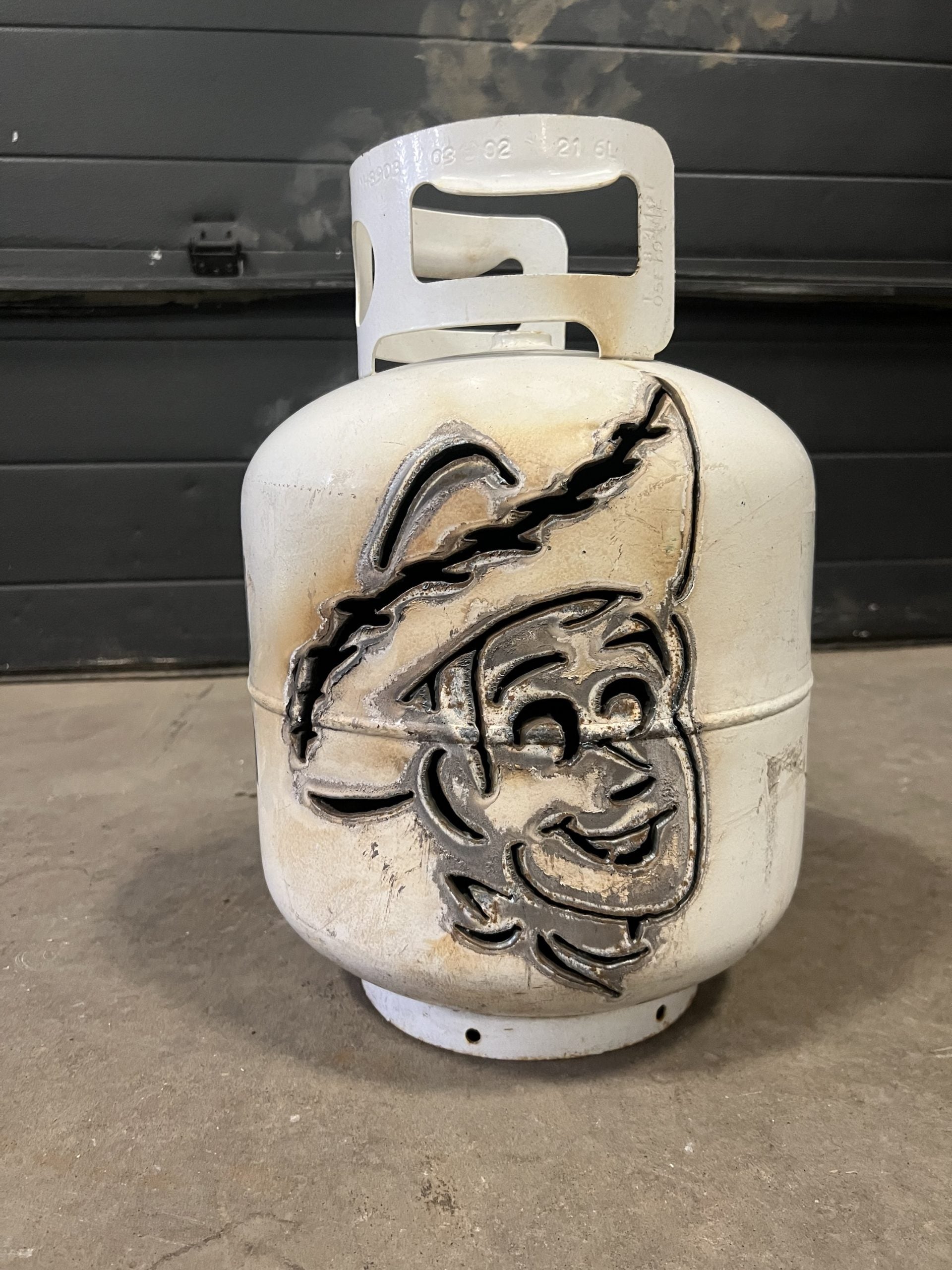20lb Upcycled Patio Lantern, Woody from Toy Story
