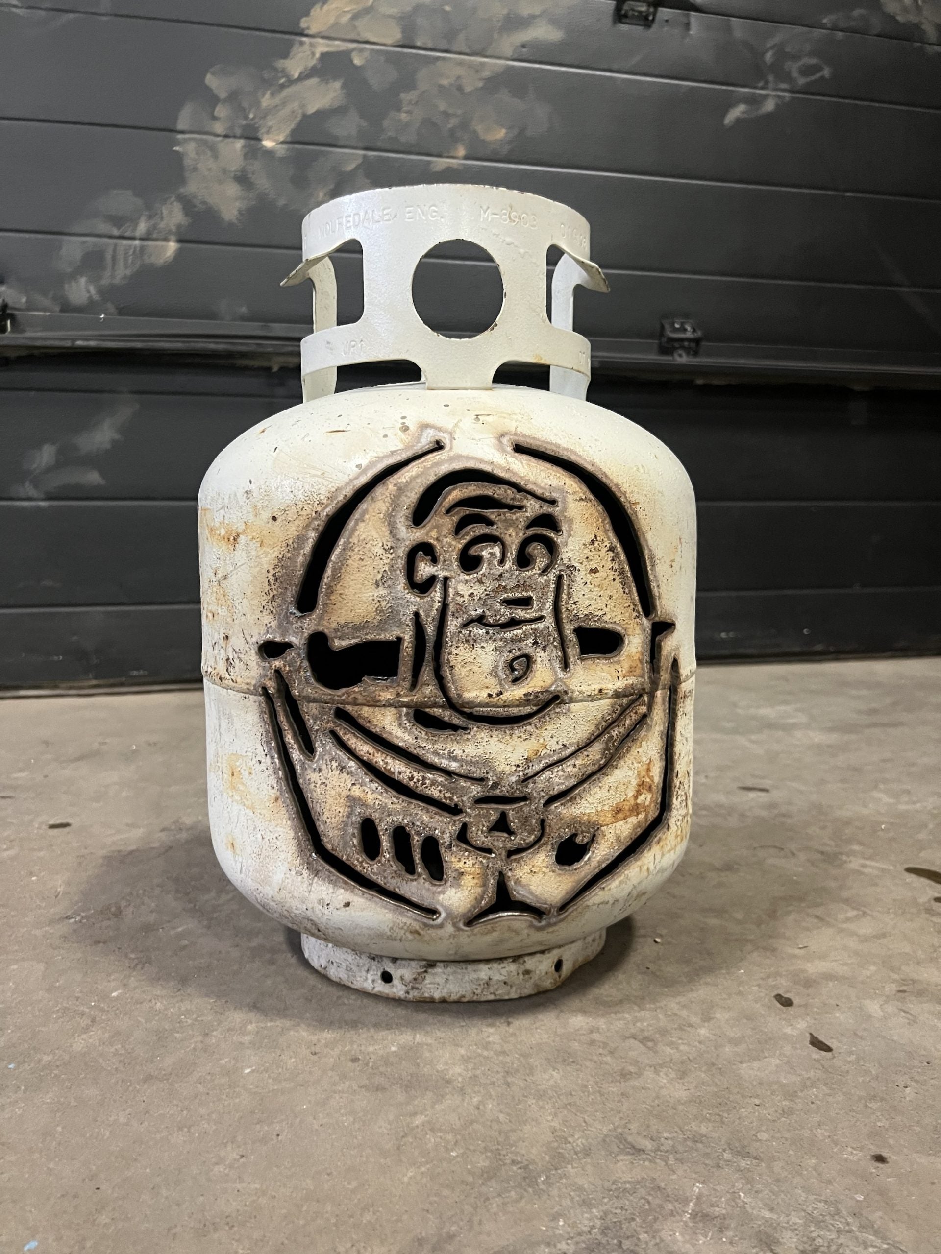 20lb Upcycled Patio Lantern, Buzz Lightyear from Toy Story