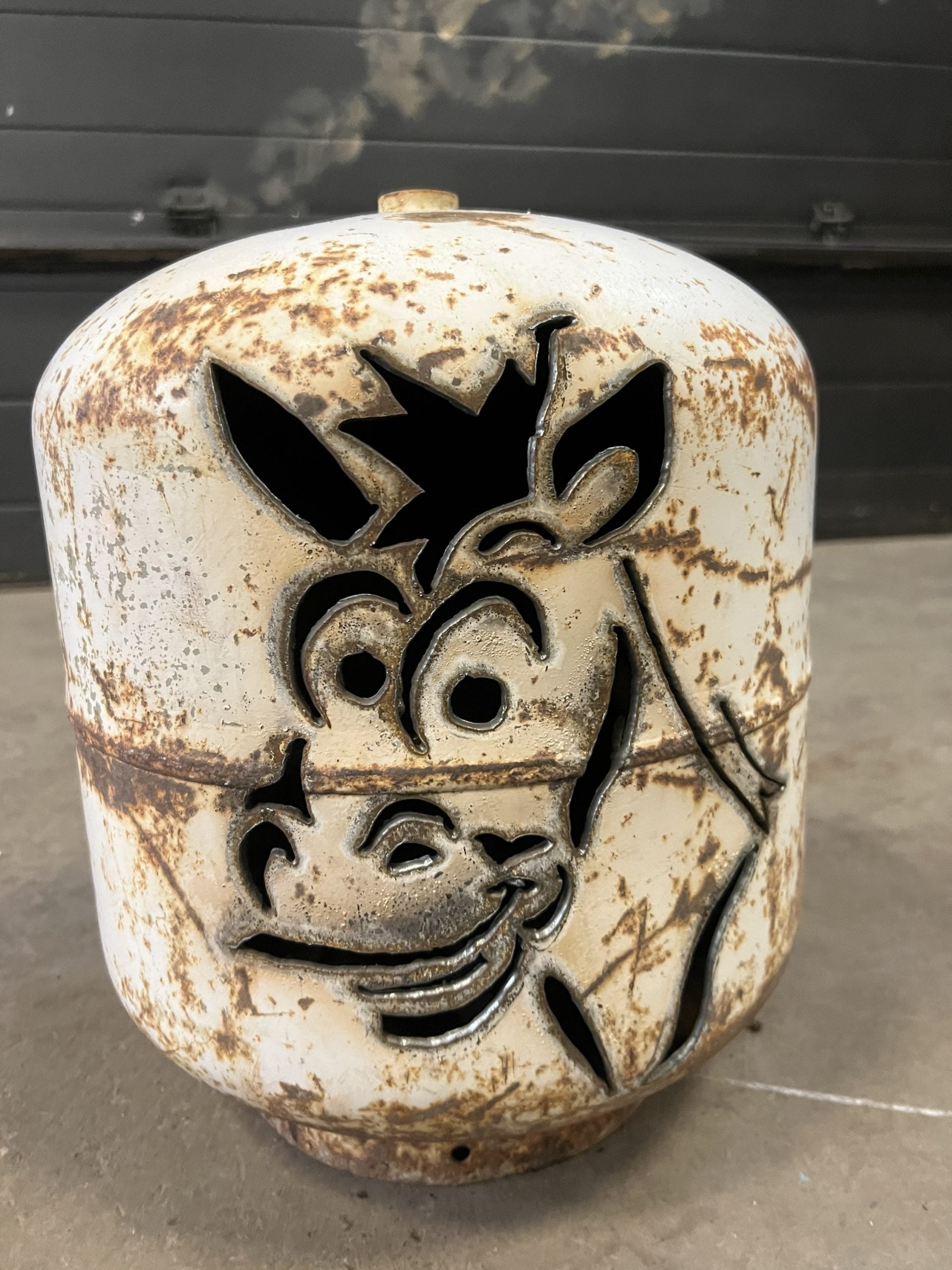 20lb Upcycled Patio Lantern, Bullseye from Toy Story
