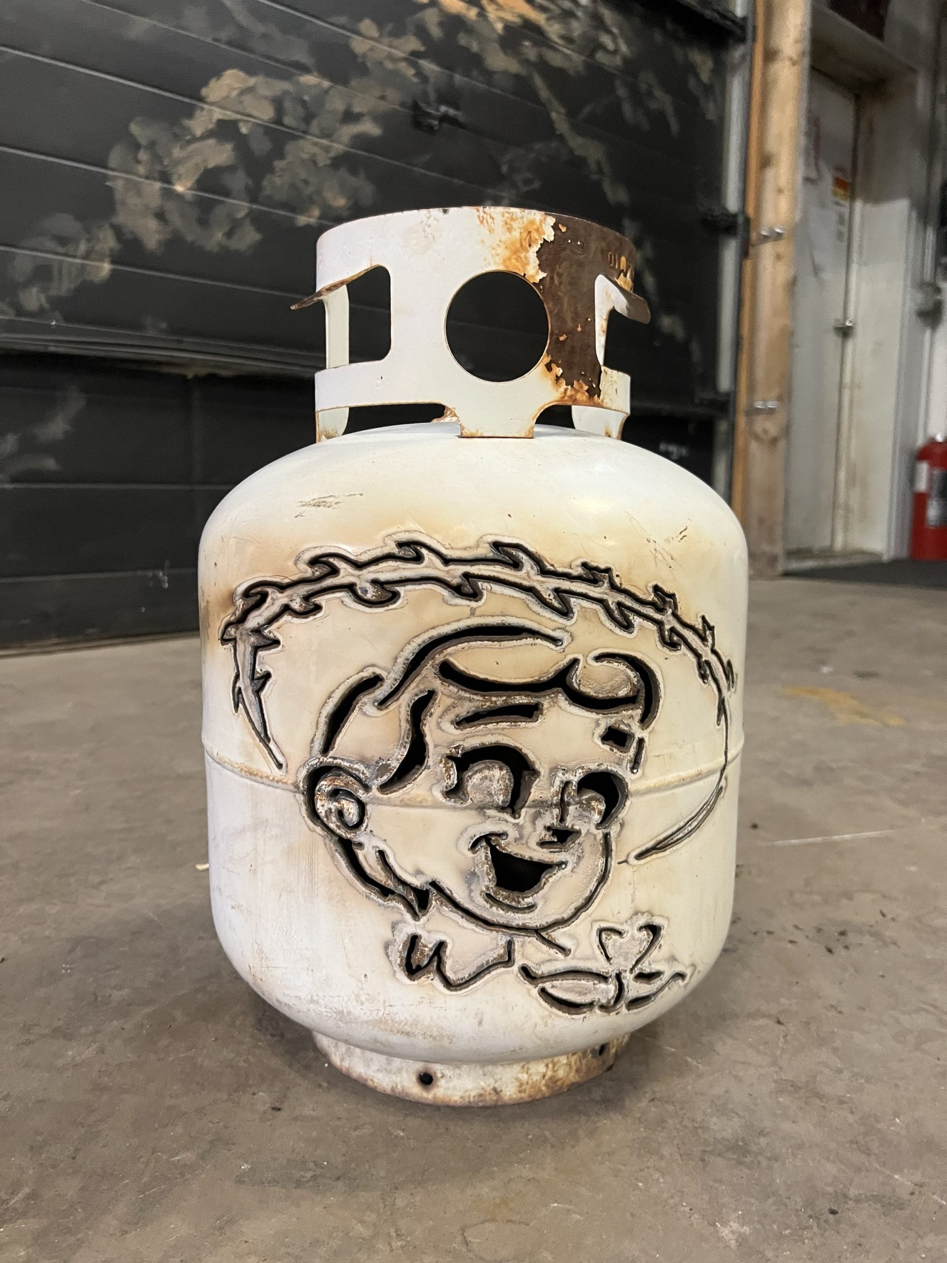 20lb Upcycled Patio Lantern, Jessie from Toy Story