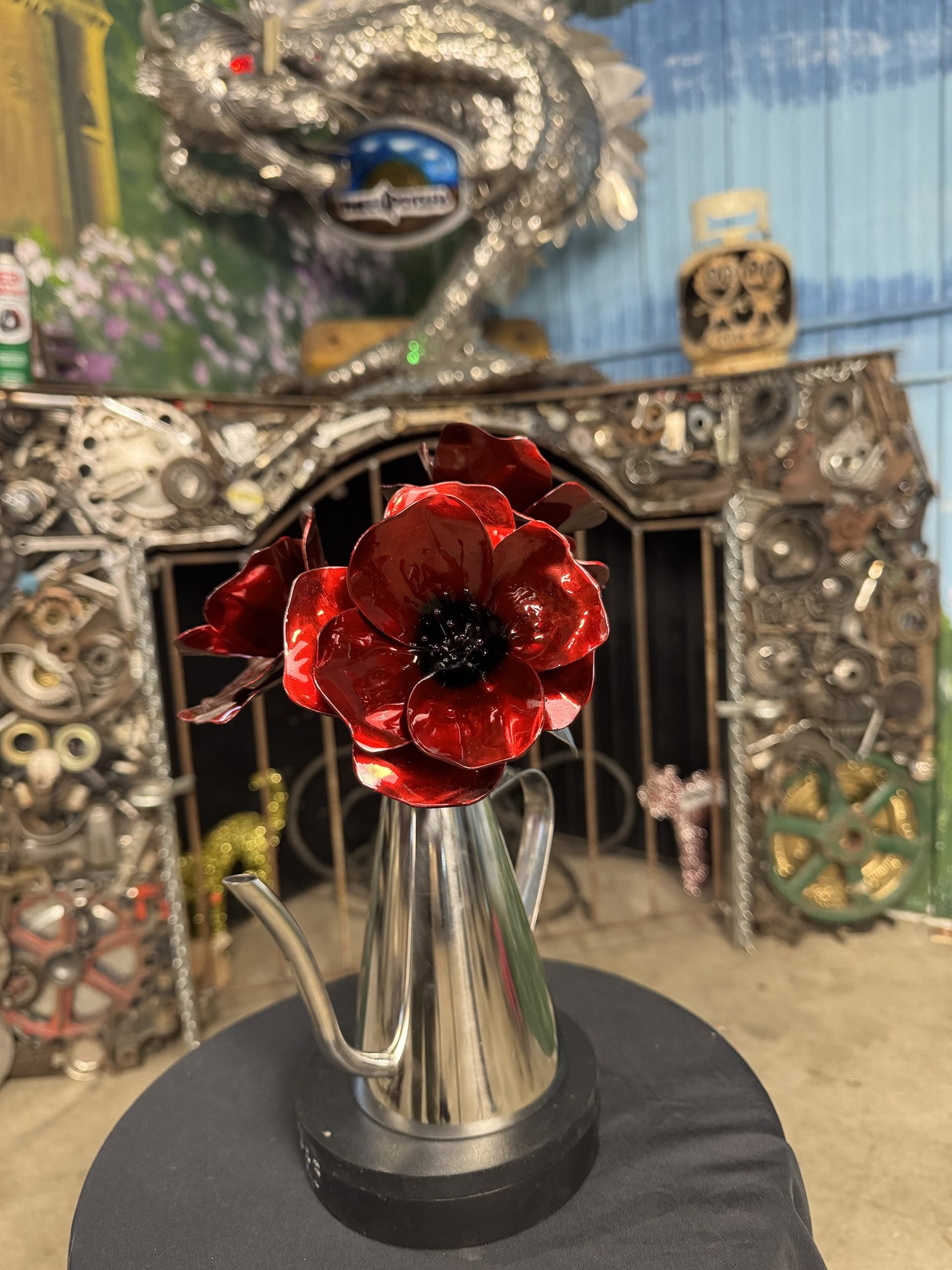 Flower, Bouquet, 3 Poppies (second version)